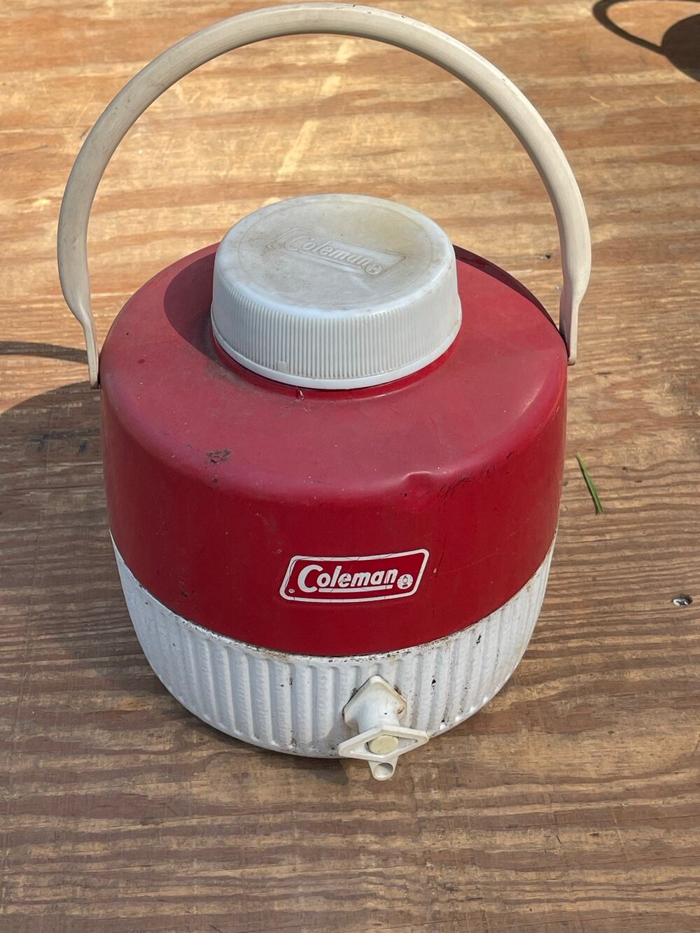 Vintage Coleman 1 gallon water jug cooler USA